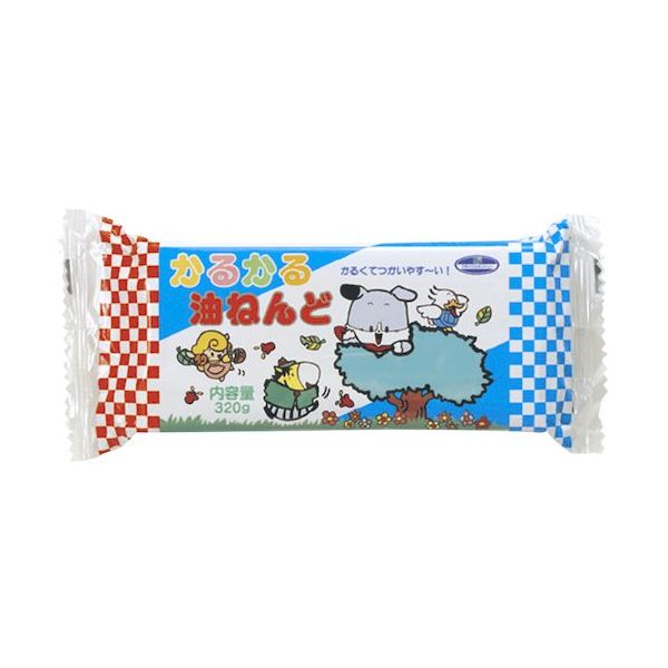 銀鳥産業 ギンポー かるかる油ねんど 標準320G 283048 1セット(40個) 572-4330（直送品）