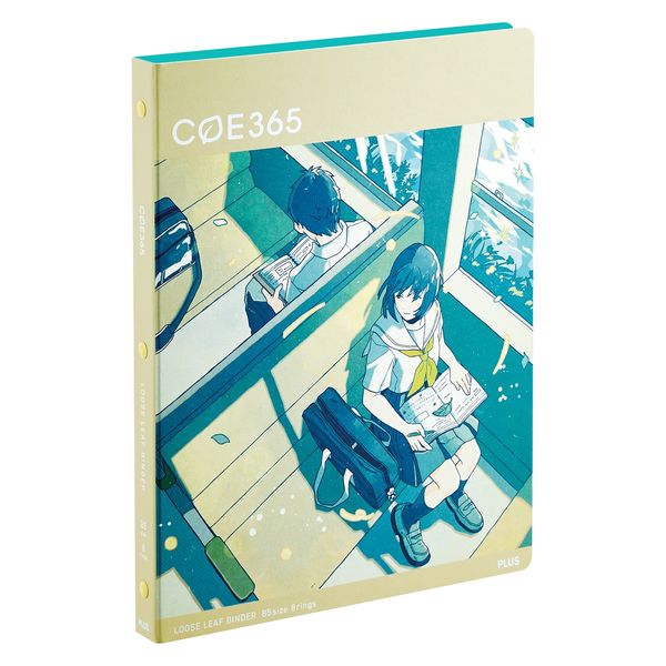 プラス バインダー COE365 ルーズリーフバインダー B5 通学電車