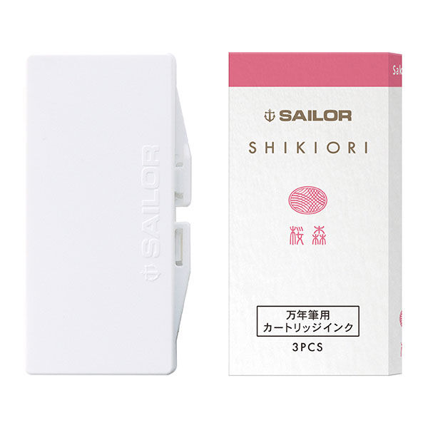 セーラー万年筆 万年筆用カートリッジインク SHIKIORI（四季織） 桜森（さくらもり）3本入 130351212