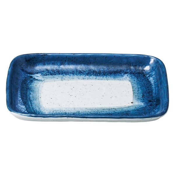 みやび街道　焼物皿 藍彩　７．０焼物皿  [ 3個入 ]　mkd-63267231　[ 3個入 ]（直送品）