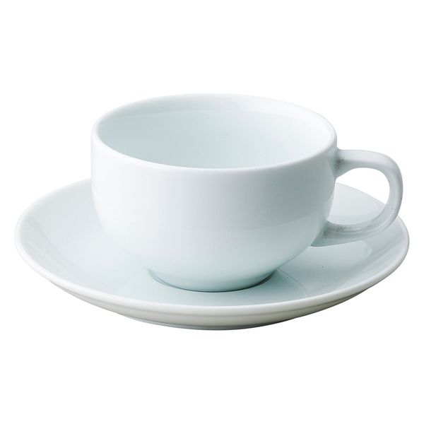 みやび街道　碗皿 スーパーウルトラ（白磁）　紅茶碗皿  [ 2個入 ]　mkd-69017263　[ 2個入 ]（直送品）