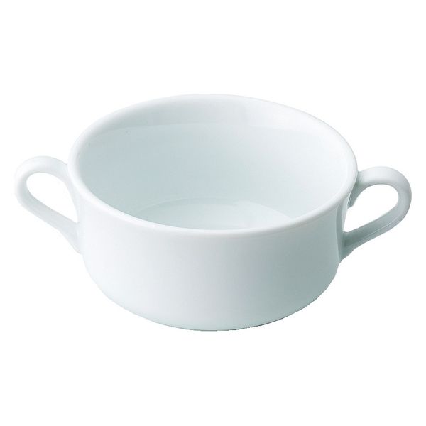 みやび街道 スープカップ スーパーウルトラ(白磁) ブイヨン碗 [ 2個入 ] mkd-69820261 (2個入)（直送品）