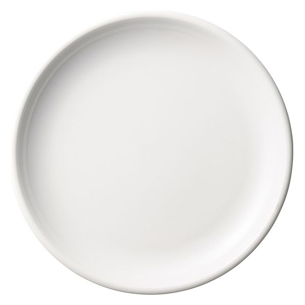 みやび街道　洋食器中皿 ユーラシア（ホワイト）　２１cmミート  [ 7個入 ]　mkd-71404431　[ 7個入 ]（直送品）