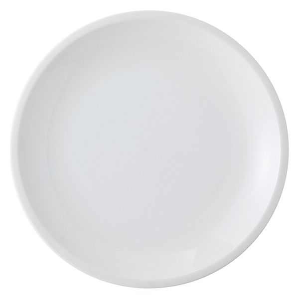 みやび街道　洋食器大皿 コントルノ（Ｗ）　２４cmプレート  [ 4個入 ]　mkd-71752252　[ 4個入 ]（直送品）