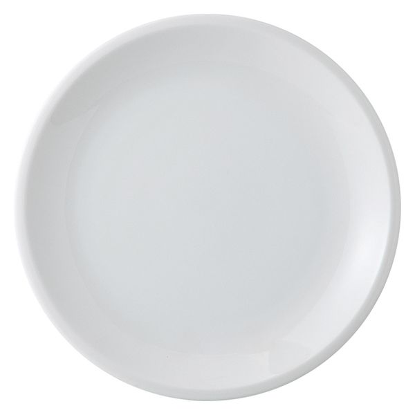 みやび街道　洋食器中皿 コントルノ（Ｗ）　２１cmプレート  [ 4個入 ]　mkd-71753252　[ 4個入 ]（直送品）