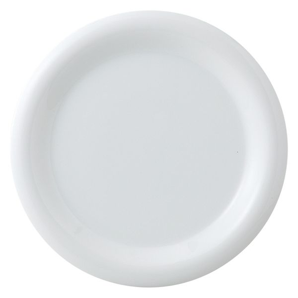 みやび街道　洋食器中皿 ホワイトアルト　２０cmデザート  [ 8個入 ]　mkd-72654232　[ 8個入 ]（直送品）