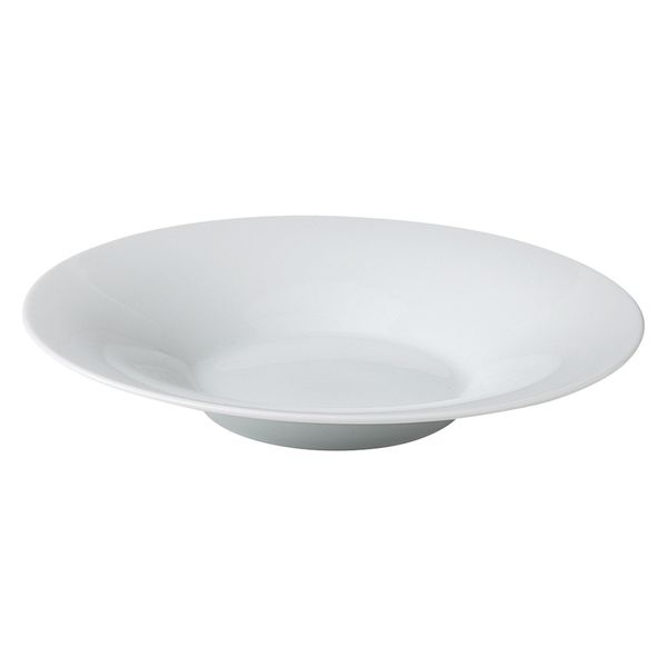 みやび街道　洋食器大皿 アリスホワイト　２４cm深皿  [ 5個入 ]　mkd-72757232　[ 5個入 ]（直送品）