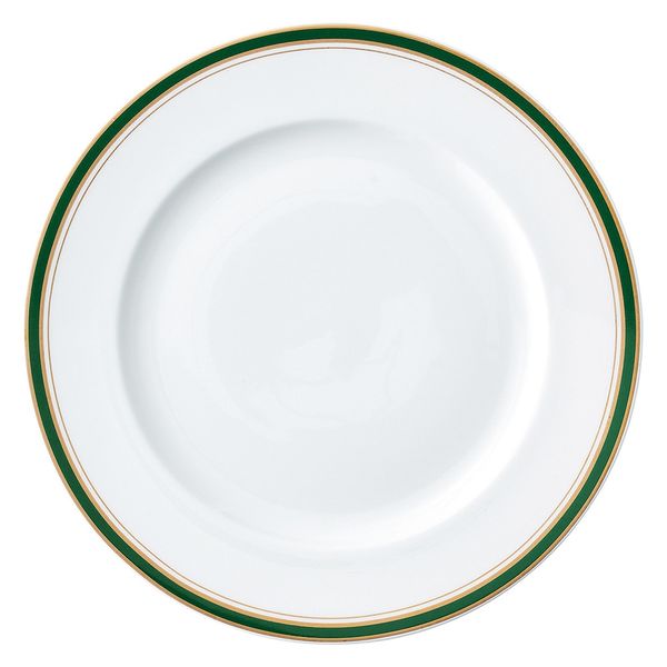 みやび街道　洋食器大皿 ディープグリン　１０　１／２吋プレート  [ 1個入 ]　mkd-73002261　[ 1個入 ]（直送品）