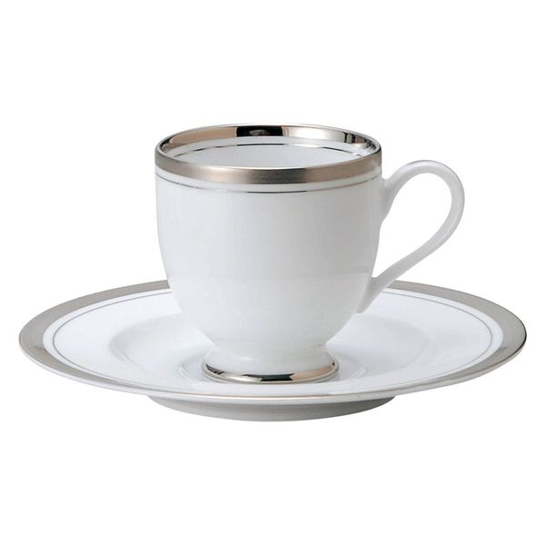 みやび街道 碗皿 シルバーリッチ コーヒー碗皿 mkd-73453601 [ 1個入 ]（直送品）