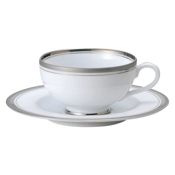 みやび街道　碗皿 シルバーリッチ　紅茶碗皿  [ 1個入 ]　mkd-73457601　[ 1個入 ]（直送品）