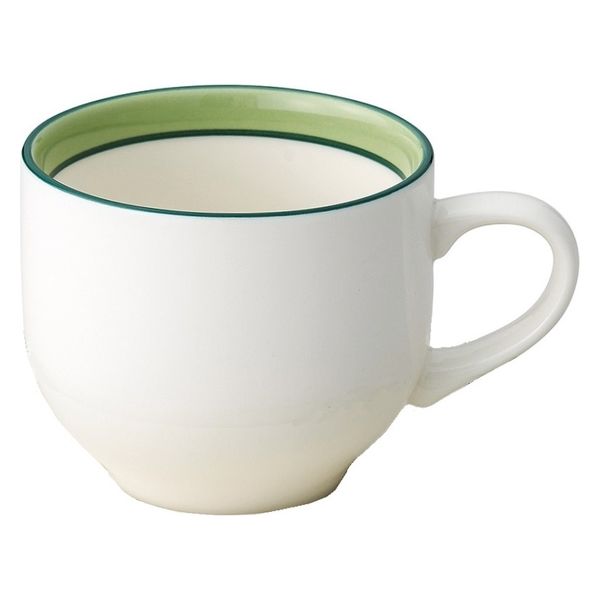 みやび街道 コーヒーカップ グリーンセラム アメリカン碗 [ 3個入 ] mkd-73853221 (3個入)（直送品）