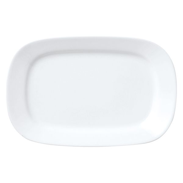 みやび街道　洋食器大皿 スーパーホワイト　角１０吋プラター  [ 2個入 ]　mkd-74216601　[ 2個入 ]（直送品）