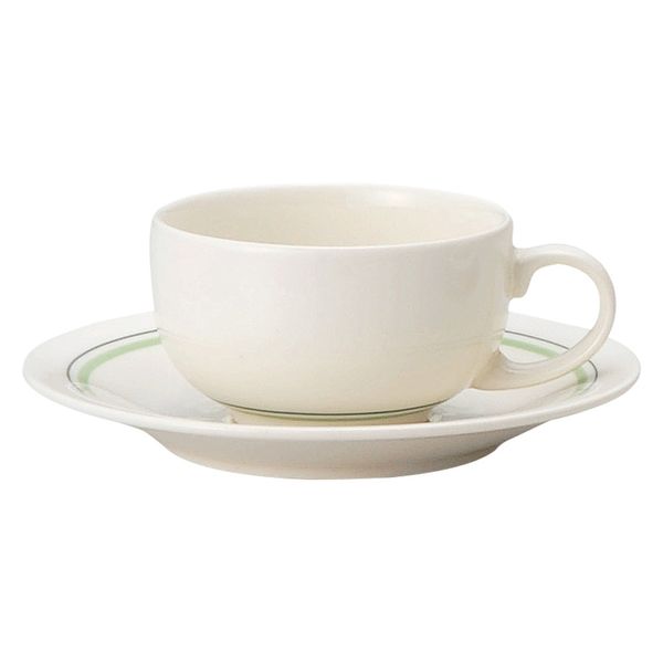 みやび街道　碗皿 グリーンロイヤル　紅茶碗皿  [ 2個入 ]　mkd-74336483　[ 2個入 ]（直送品）