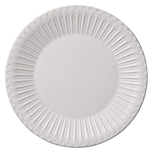 みやび街道　洋食器中皿 リアホワイト　２０cmプレート  [ 3個入 ]　mkd-74814333　[ 3個入 ]（直送品）