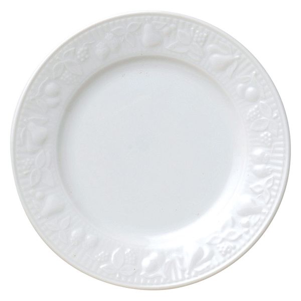 みやび街道 洋食器中皿 フルーツレリーフ 6 1/2吋ミート mkd-76505601 [ 6個入 ]（直送品）