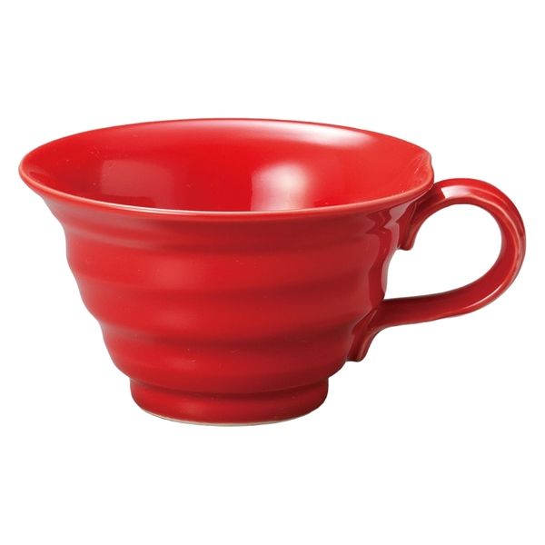 みやび街道 スープカップ 赤スープカップ [ 3個入 ] mkd-76815484 (3個入)（直送品）