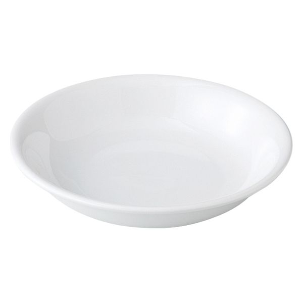みやび街道　洋食器小皿 ハイストロング　ホワイト　深皿１３cm  [ 5個入 ]　mkd-77207431　[ 5個入 ]（直送品）