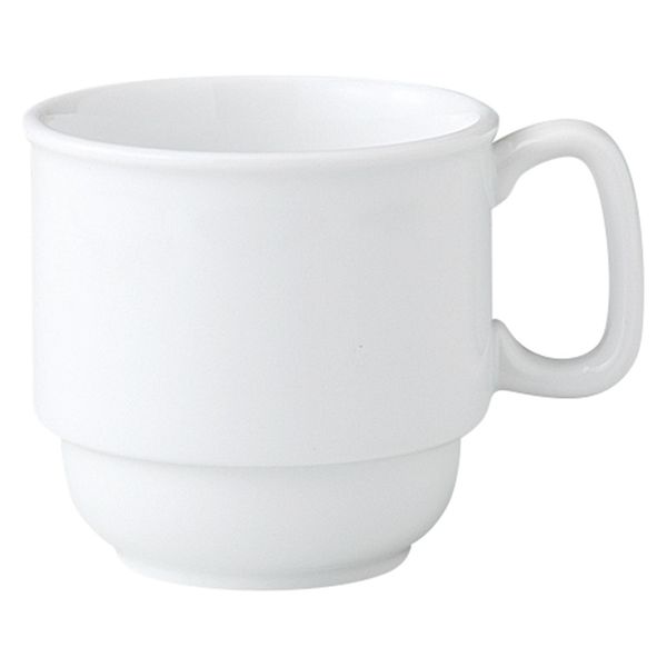 みやび街道 マグカップ ハイストロング ホワイト スタックマグカップ mkd-77228431 [ 4個入 ]（直送品）