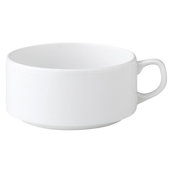みやび街道 スープカップ ハイストロング ホワイト スタックスープカップ [ 3個入 ] mkd-77230431 (3個入)（直送品）