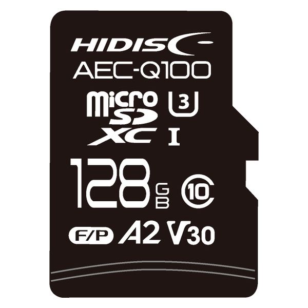 磁気研究所 AEC-Q100対応 車載用途V30 U3 microSDXCカード 128GB HDAMMSD128GTL 1個（直送品）