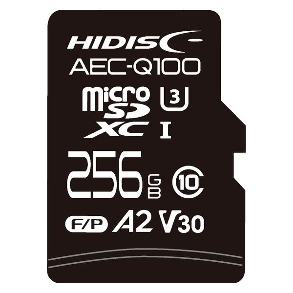 磁気研究所 AEC-Q100対応 車載用途V30 U3 microSDXCカード 256GB HDAMMSD256GTL 1個（直送品）