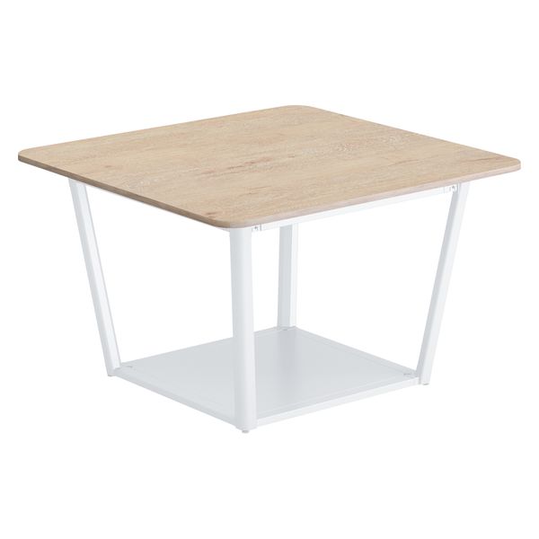 【組立設置込】コクヨ リージョン テーブル 正方形 幅1050×奥行1050×高さ620mm LT-RG1010MLSAAMW1N 1台（直送品）