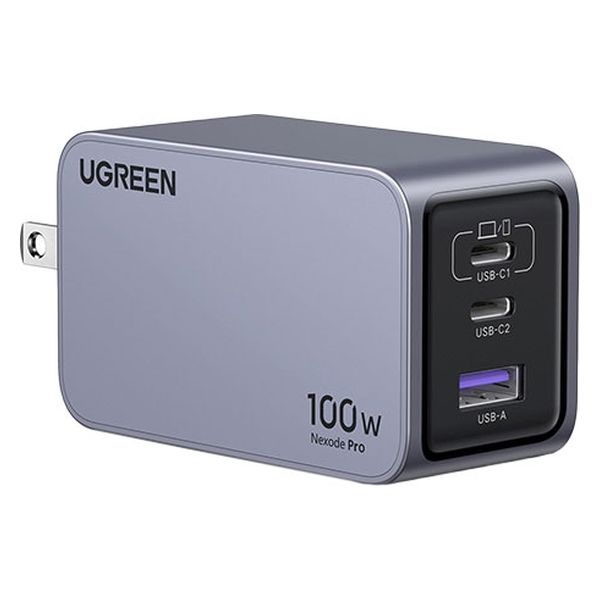 AC充電器 USB充電器 100W USB Type-C 2ポート USB-A 1ポート Nexode Pro 1個 UGREEN - アスクル