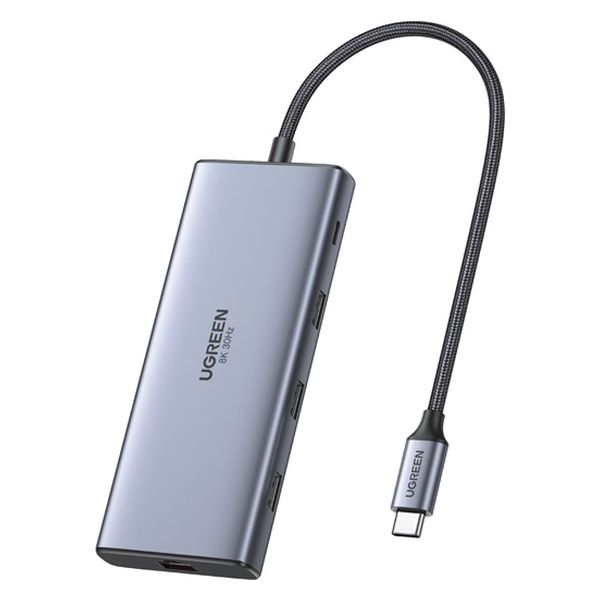 ドッキングステーション 10-in-1 HDMI×2 LAN Type-C（100W） USB-A