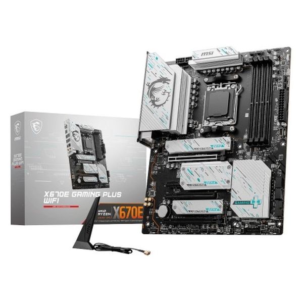 MSI AMD X670チップセット搭載ATXマザーボード X670E GAMING PLUS WIFI 1個（直送品）