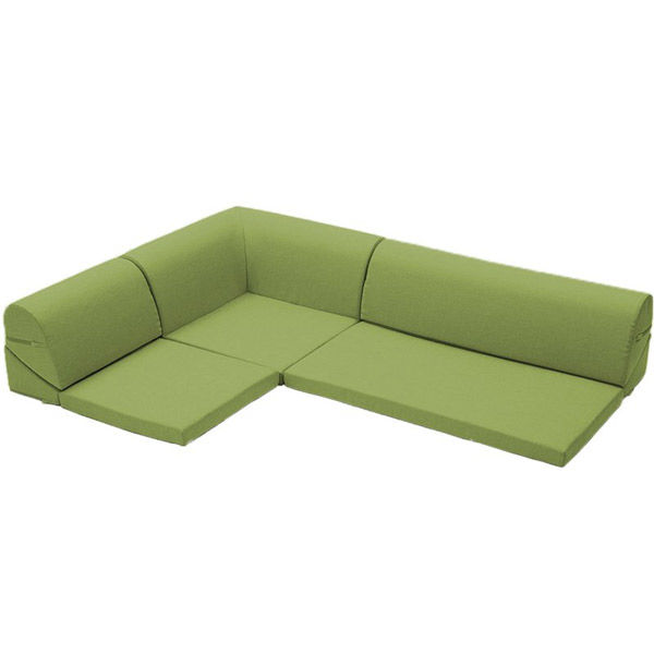 セルタン コーナ ３点セット グリーン A1318-643GRN 1セット（直送品）