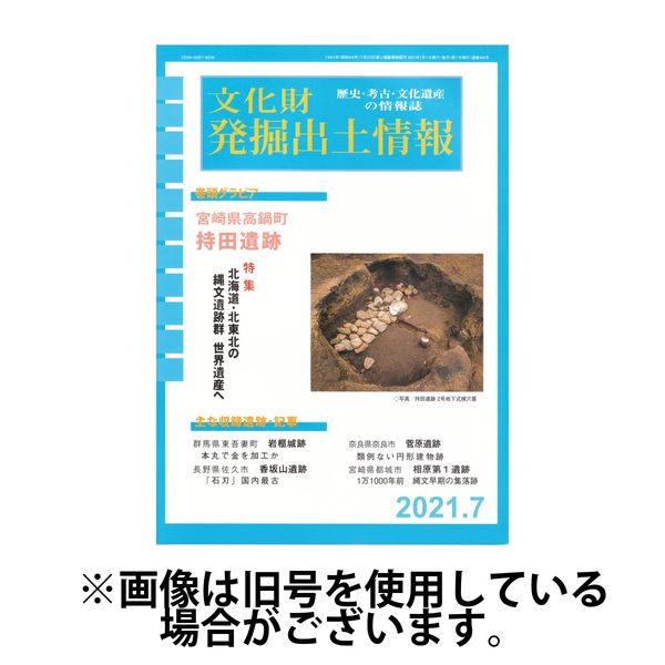 文化財発掘出土情報 2024/06/01発売号から1年(12冊)（直送品）
