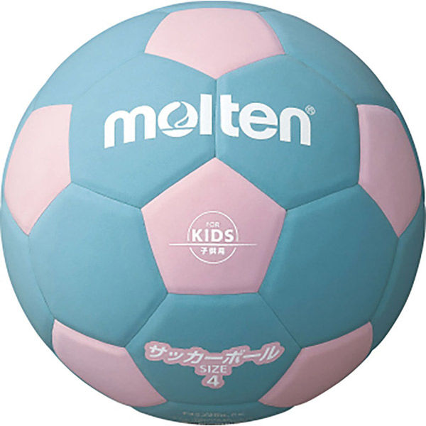 福袋 公式 モルテン ピンク×シアン 軽量4号球 2200 サッカーボール ジルコン