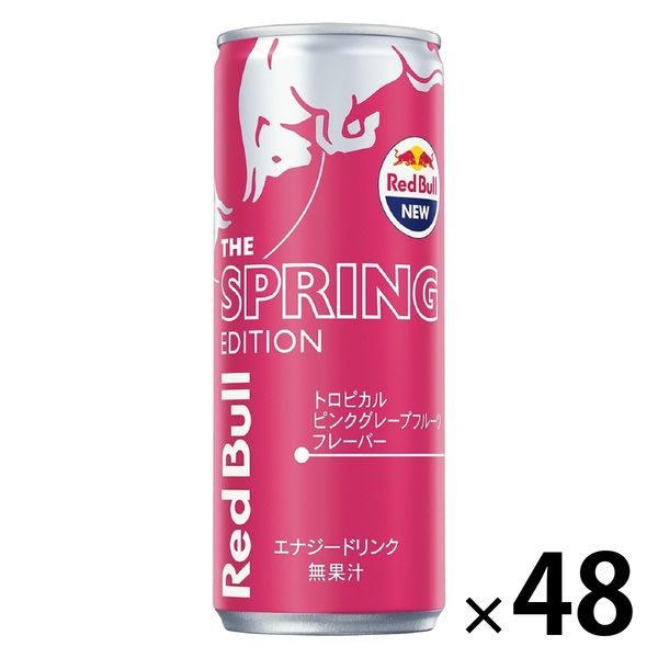 レッドブル・スプリング エディション 250ml 1セット（48缶） - アスクル