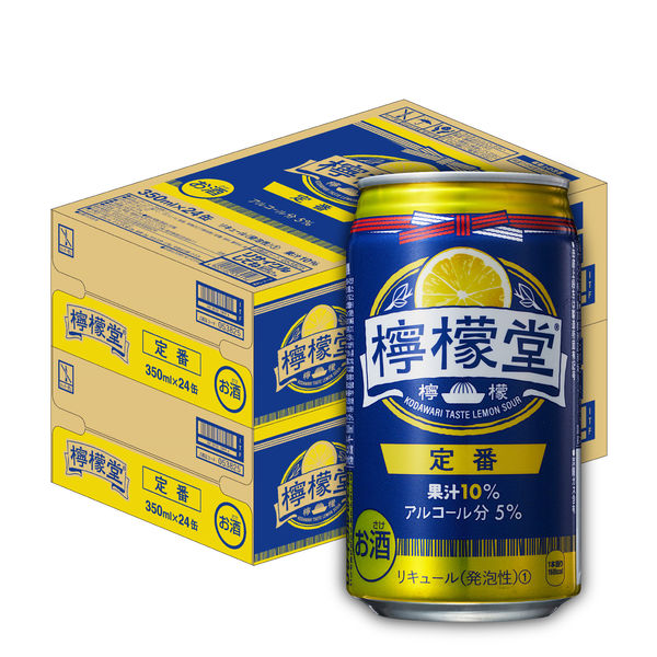 レモンサワー 檸檬堂 定番 350ml 2ケース(48本) 缶チューハイ チューハイ サワー - アスクル