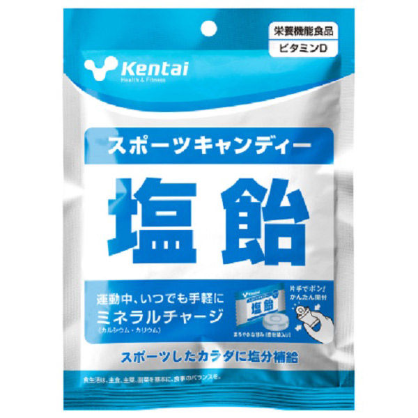 Kentai(ケンタイ) スポーツキャンディー 塩飴 K8414 1セット（12個）（直送品）