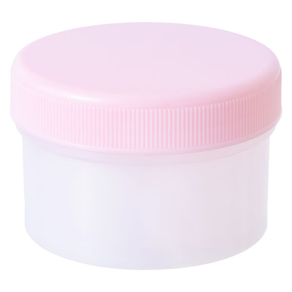 軟膏容器 軟膏壺（つぼ ツボ） 丸底 増量タイプ60mL（50ｇ処方時使用サイズ） ピンク（桃色） 3袋（20個入×3 60個） オリジナル