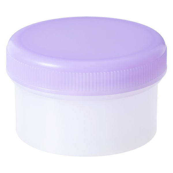 軟膏容器 軟膏壺（つぼ ツボ） 丸底 増量タイプ24mL（20ｇ処方時使用サイズ） パープル（紫） 3袋（30個入×3 90個） オリジナル