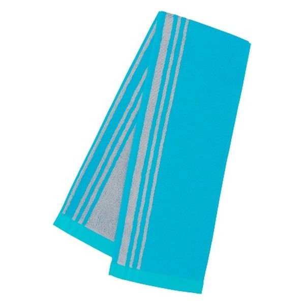 日繊商工 ベーシックなカラーのスリムスポーツタオル : 「スライ(ブルー)」 SG40331BL 1箱(12枚入)（直送品）
