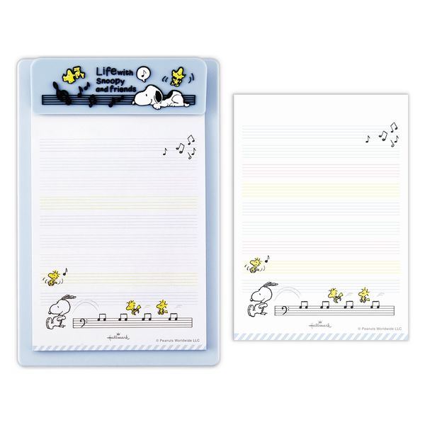 日本ホールマーク クリップボード スヌーピー ブルー 830946 1