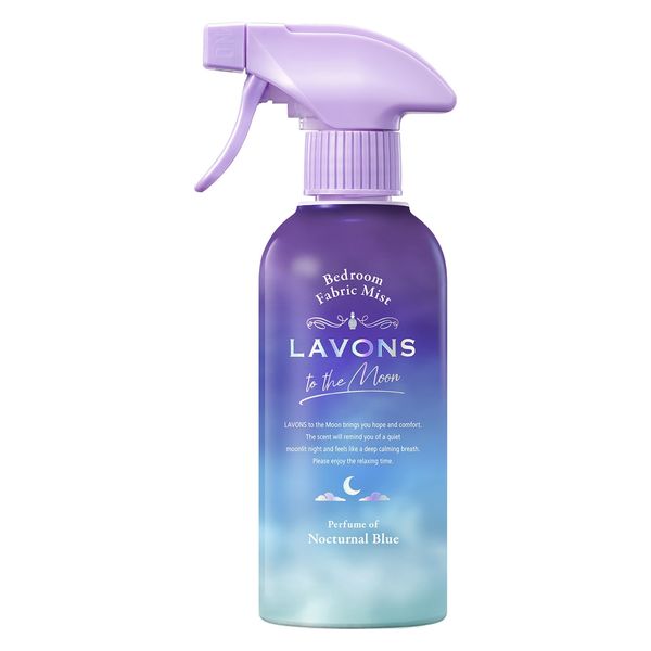 ラボン LAVONS トゥザムーン ベッドルーム＆ファブリックミスト ノクターナルブルー 本体 300ml 1個