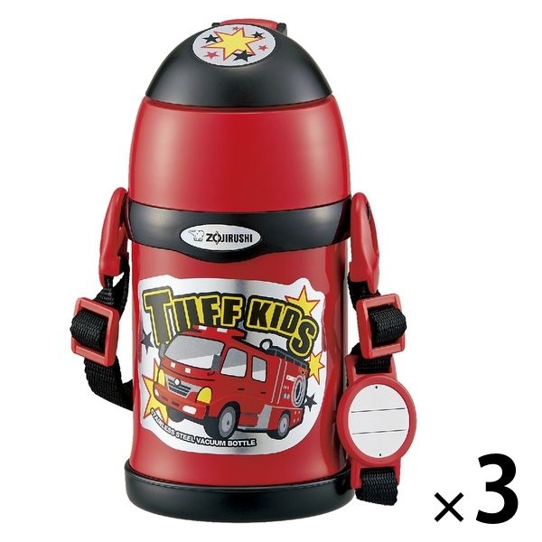 象印マホービン ステンレスボトル 水筒 2WAY 0.45L レッド 1