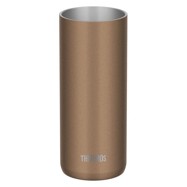 サーモス（THERMOS）真空断熱タンブラー ブラウンゴールド 420ml JDW-420C BWG 1個