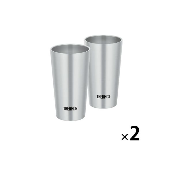 サーモス（THERMOS） 真空断熱タンブラー300ml JDI-300P ペア 1セット（2個）