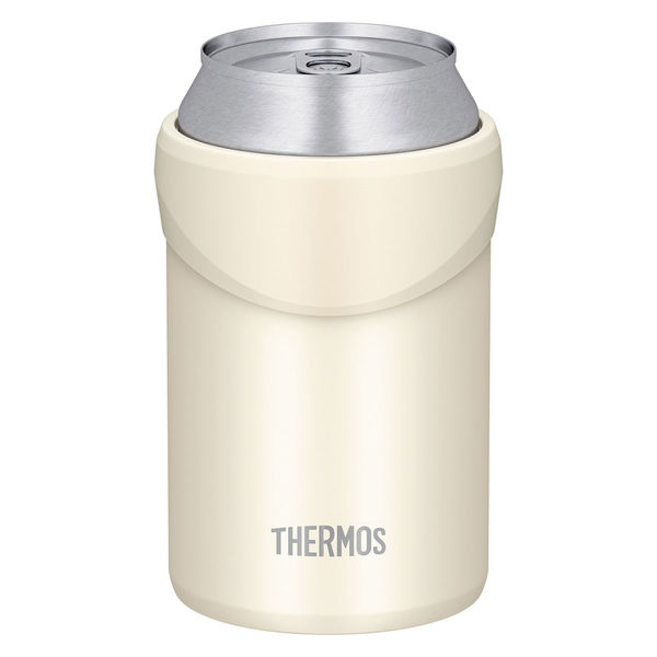 サーモス（THERMOS）保冷缶ホルダー ホワイト 350ml缶用 JDU-350 WH 1個