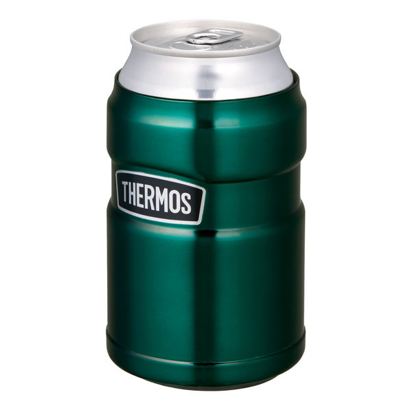 サーモス（THERMOS） 保冷缶ホルダー 350ml缶用 パイングリーン ROD