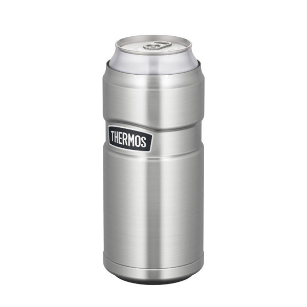 サーモス（THERMOS） 保冷缶ホルダー 500ml缶用 ステンレス ROD-005 S 1個