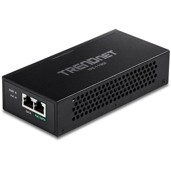 TRENDnet ギガビットPoE++インジェクター PSE対応品 TPE-119GI(A) 1台（直送品）