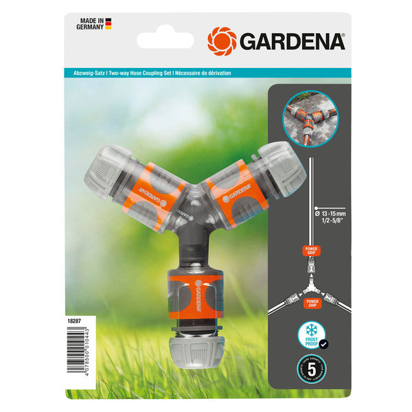 GARDENA ホースジョイント3つ又 コネクターセット 18287-20 1個