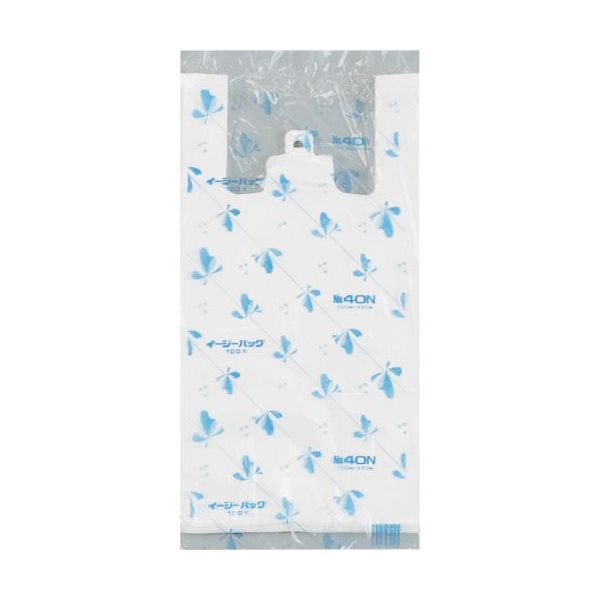 福助工業 福助 イージーバッグ 関西 No.40N 100枚入 0471046 1セット(1000枚:100枚×10袋) 458-8389（直送品）