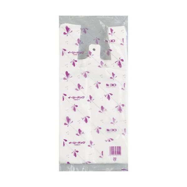 福助工業 福助 イージーバッグ 関西 厚口 No.30 100枚入 0470600 1セット(2000枚:100枚×20袋)（直送品）